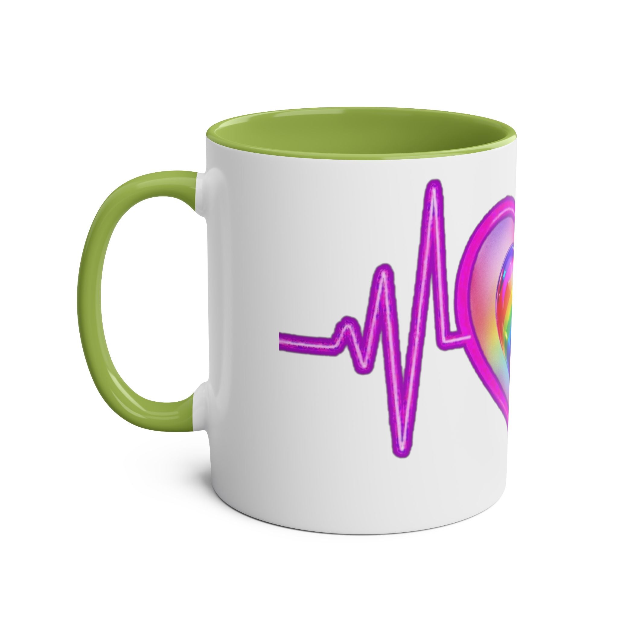 Vibrant Heartbeat Coffee Mug, Rainbow Heart Mug, Colorful Gift for LGBTQ+ Pride, Cute Coffee Cup for Heartfelt Moments, Artistic Mug [...]