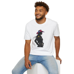 Cowgirl Vibes Unisex Softstyle T-Shirt - Trendy Western Graphic Tee