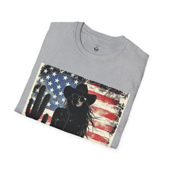 Stylish Western Graphic Tee, Cowboy T-Shirt, Americana Apparel, Unisex Casual Shirt, Summer Wardrobe Essential, Gift For Western Lovers