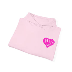 Cozy Love Heart Hoodie | Unisex Sweatshirt for Valentine's Day, Gift for Her, Celebrations, Casual Wear, Anniversary
