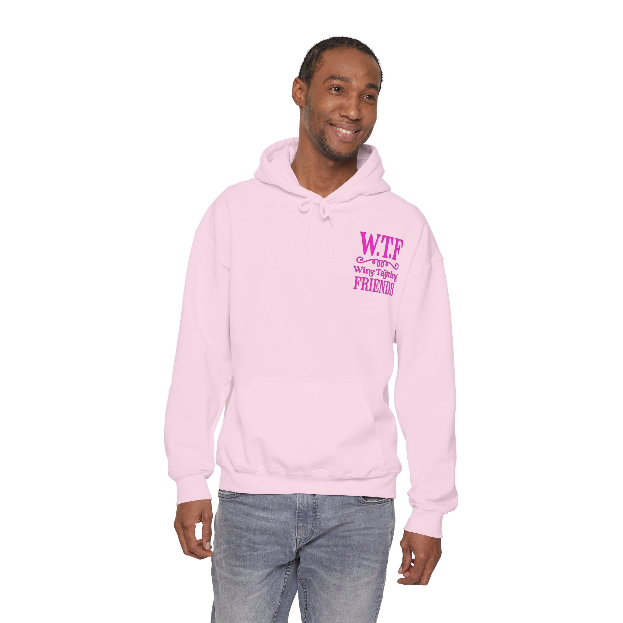 W.T.F. Wine Tasting Friends Hoodie - Unisex Heavy Blend Sweatshirt for Wine Lovers, Gift for Friends, Cozy Apparel for Tastings, Wine [...]