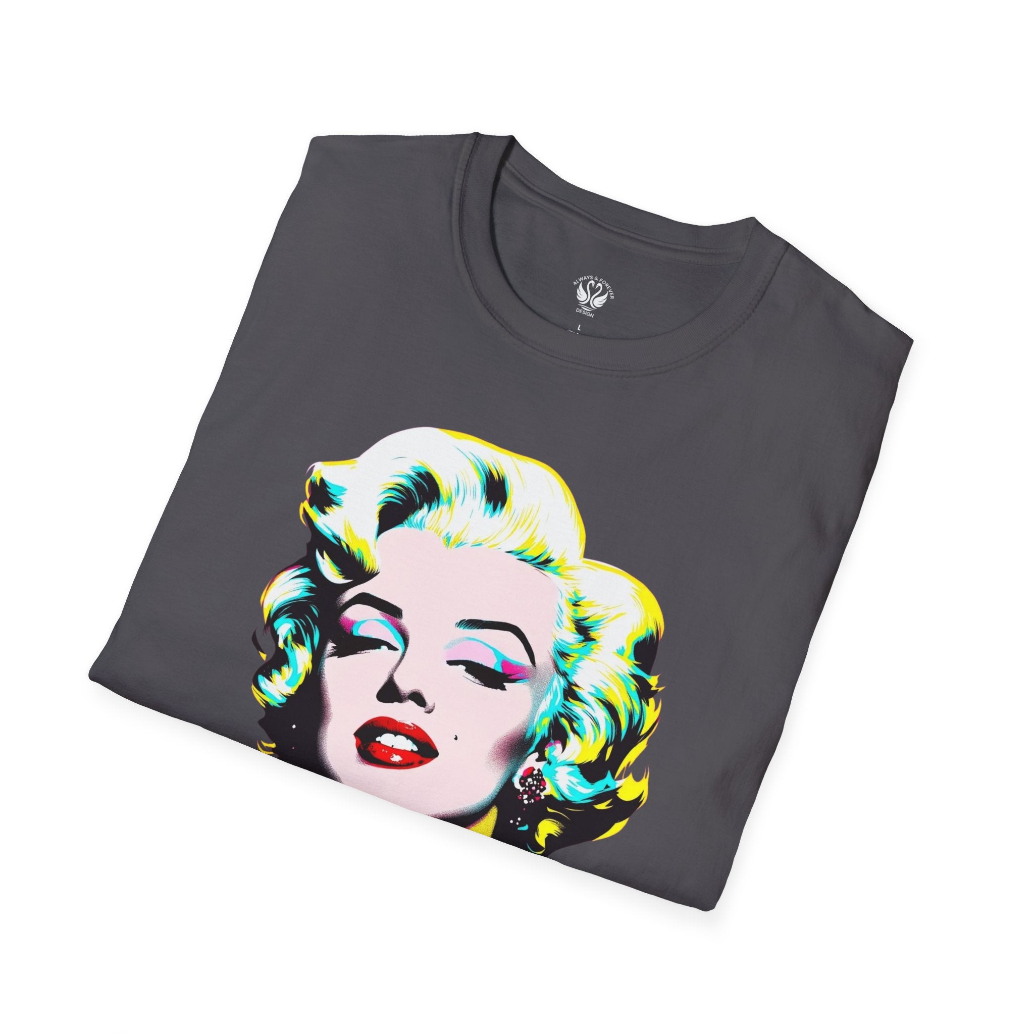 Pop Art Marilyn Monroe Unisex T-Shirt, Retro Tee, Vintage Style Shirt, Gift for Her, 90s Nostalgia Fashion