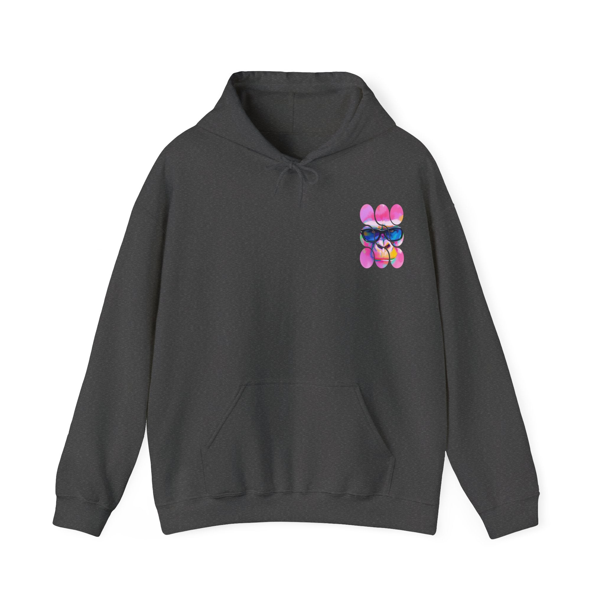 Vibrant Graphic Hoodie, Cool Streetwear Sweatshirt, Trendy Unisex Apparel, Fun Gift for Art Lovers, Casual Everyday Wear