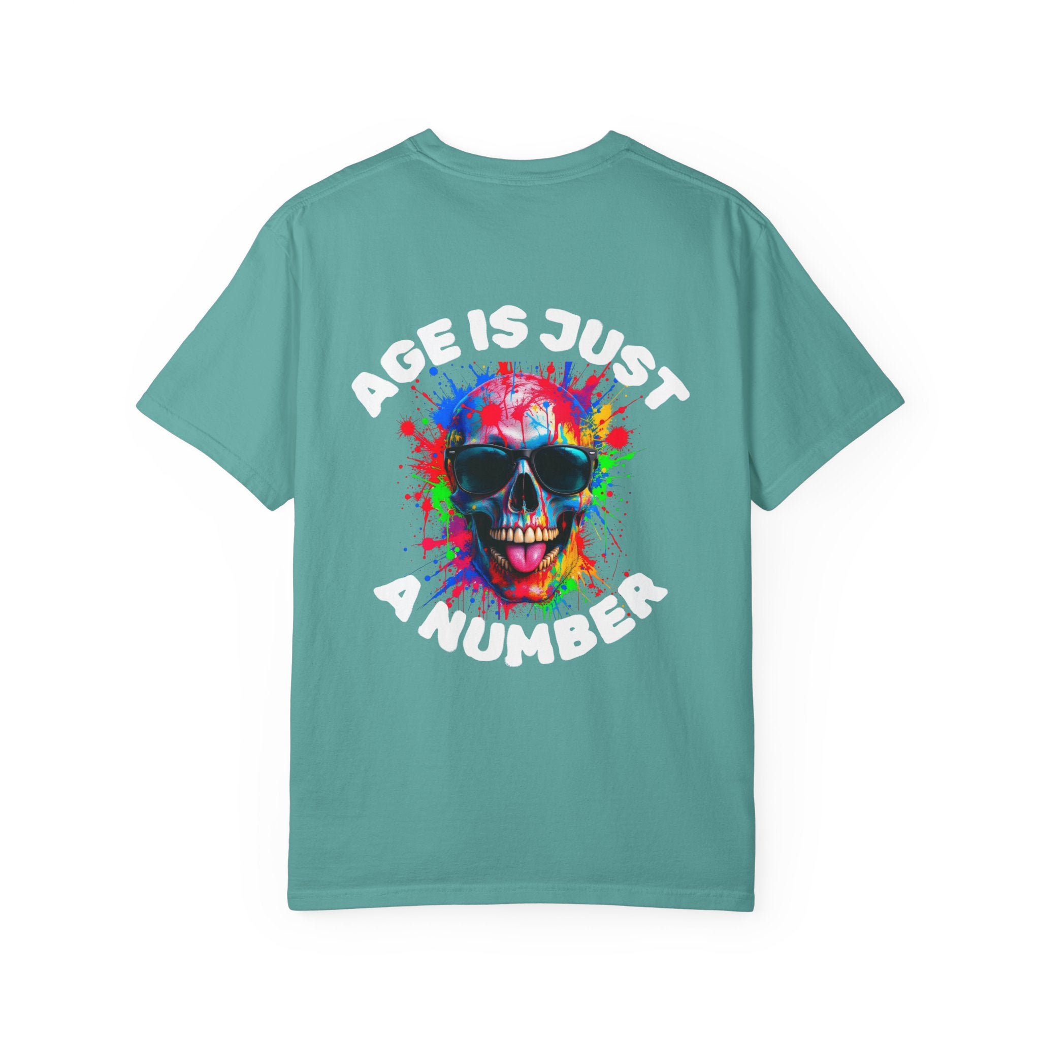 Age is just a Number Graphic T-Shirt, Unisex Vintage Tee, Perfect for Festivals, Beach Days, and Casual Wear, Gift for Sun Lovers