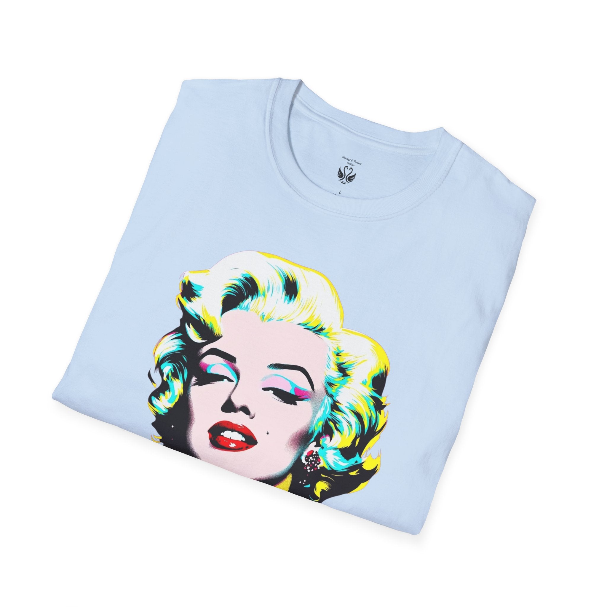 Pop Art Marilyn Monroe Unisex T-Shirt, Retro Tee, Vintage Style Shirt, Gift for Her, 90s Nostalgia Fashion