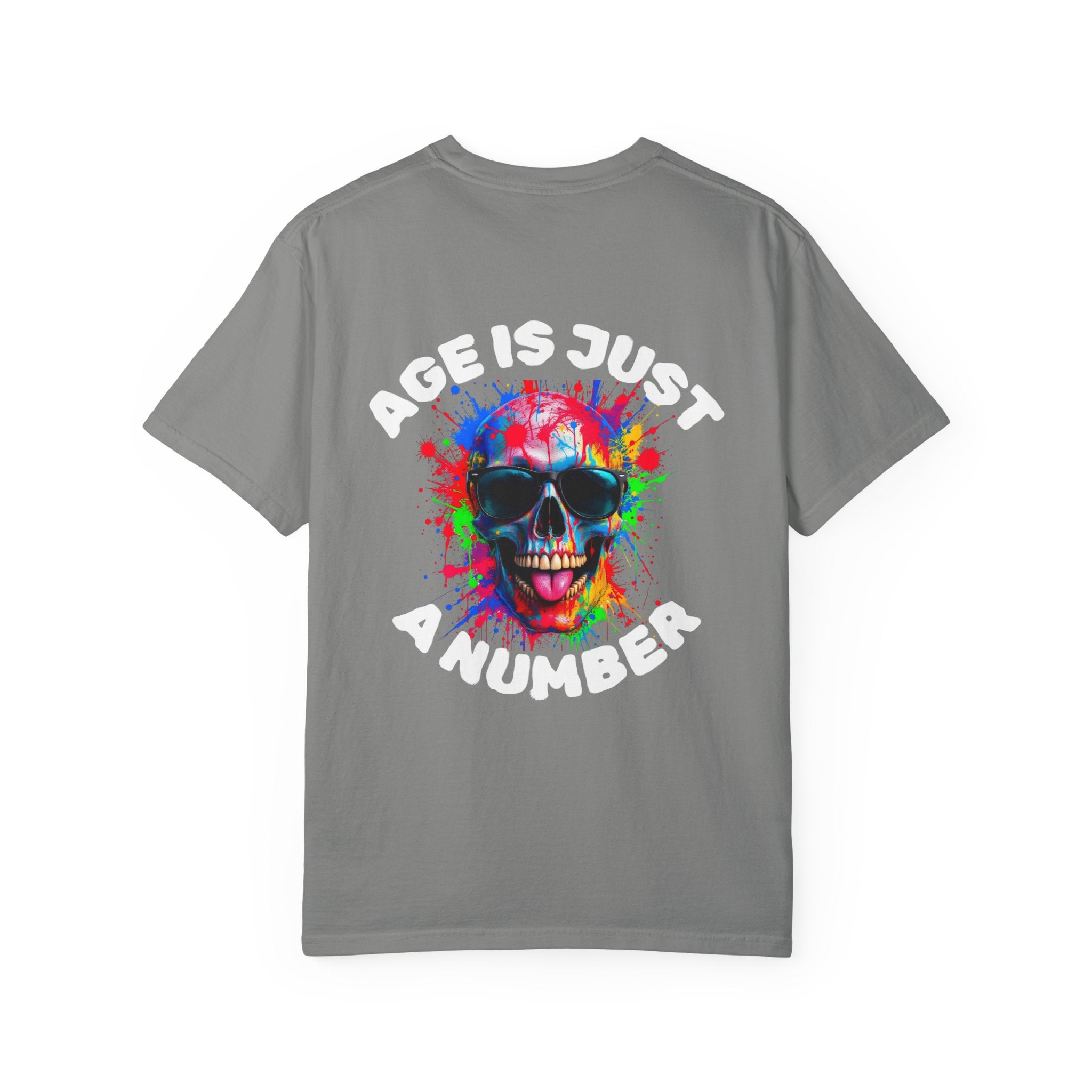 Age is just a Number Graphic T-Shirt, Unisex Vintage Tee, Perfect for Festivals, Beach Days, and Casual Wear, Gift for Sun Lovers