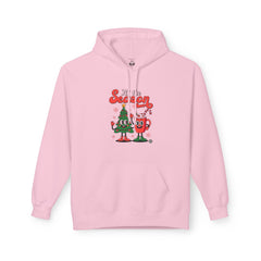 Festive Hooded Sweatshirt, Christmas Gift, Holiday Apparel, Winter Wardrobe, Cozy Sweatshirt, Cute Hoodie, Seasonal Outfit