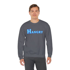 Cozy Hangry Crewneck Sweatshirt, Perfect for Food Lovers, Casual Wear, Gift for Friends, Cozy Style, Everyday Comfort