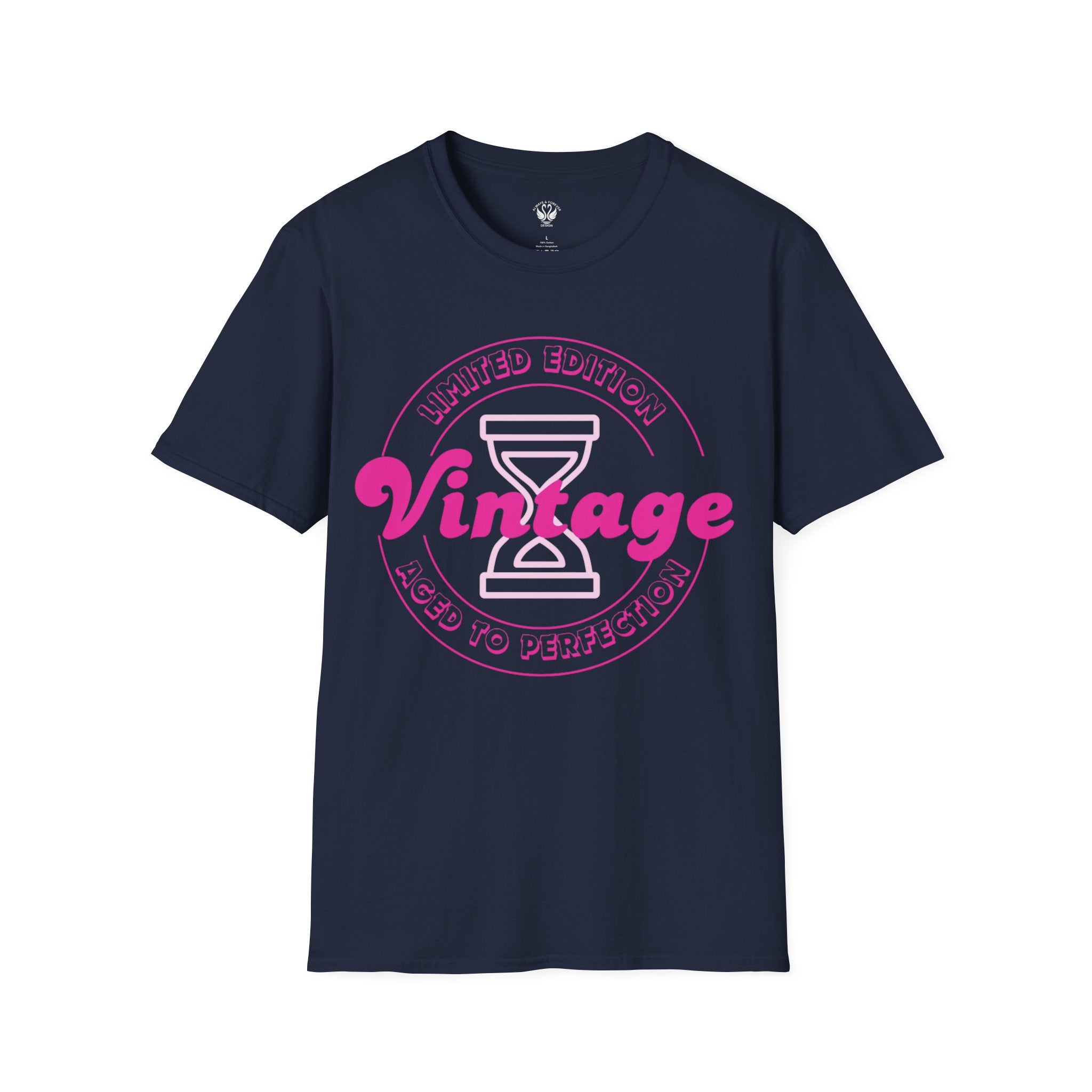 Vintage Inspired Unisex Softstyle T-Shirt - Perfect for Retro Lovers, Casual Outings, Birthdays, Anniversaries, Gift Ideas