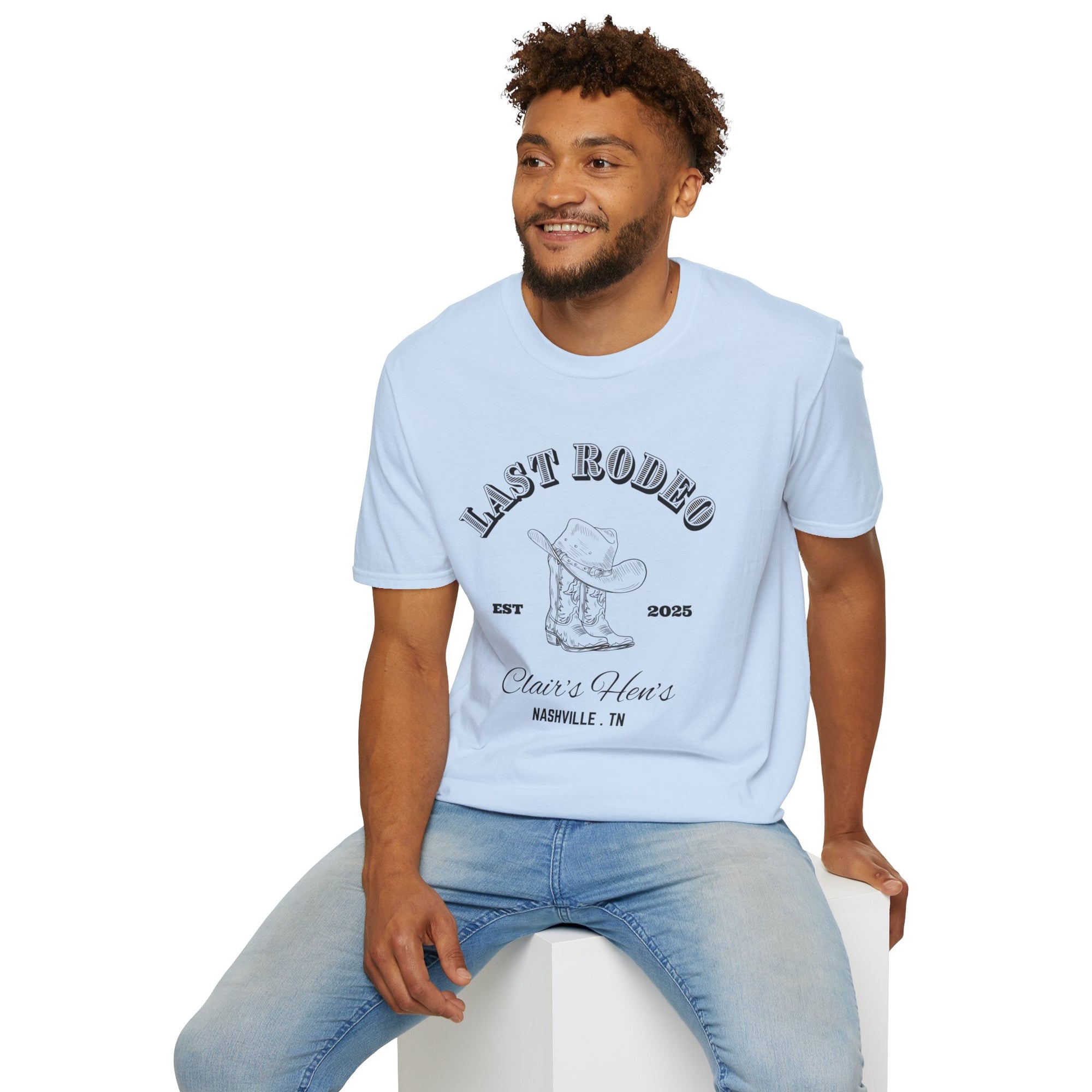 Last Rodeo Unisex Softstyle T-Shirt, Vintage Western Tee, Country Music Shirt, Nashville Souvenir, Festival Apparel
