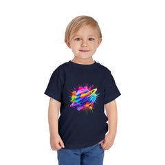 Colorful Planet Toddler Short Sleeve Tee - Fun & Playful Kids Shirt