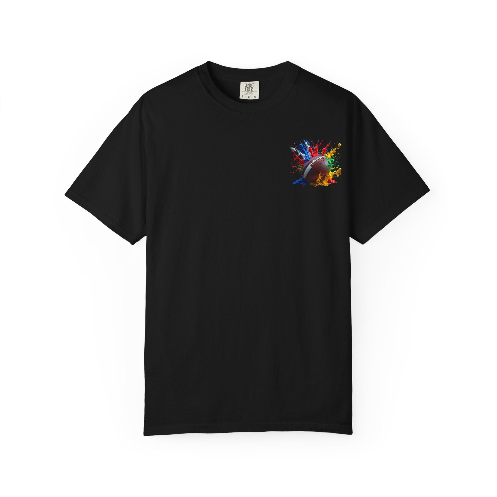 Rugby Ball Graphic T-Shirt, Unisex Vintage Tee, Perfect for Festivals, Beach Days, and Casual Wear, Gift for Sun Lovers