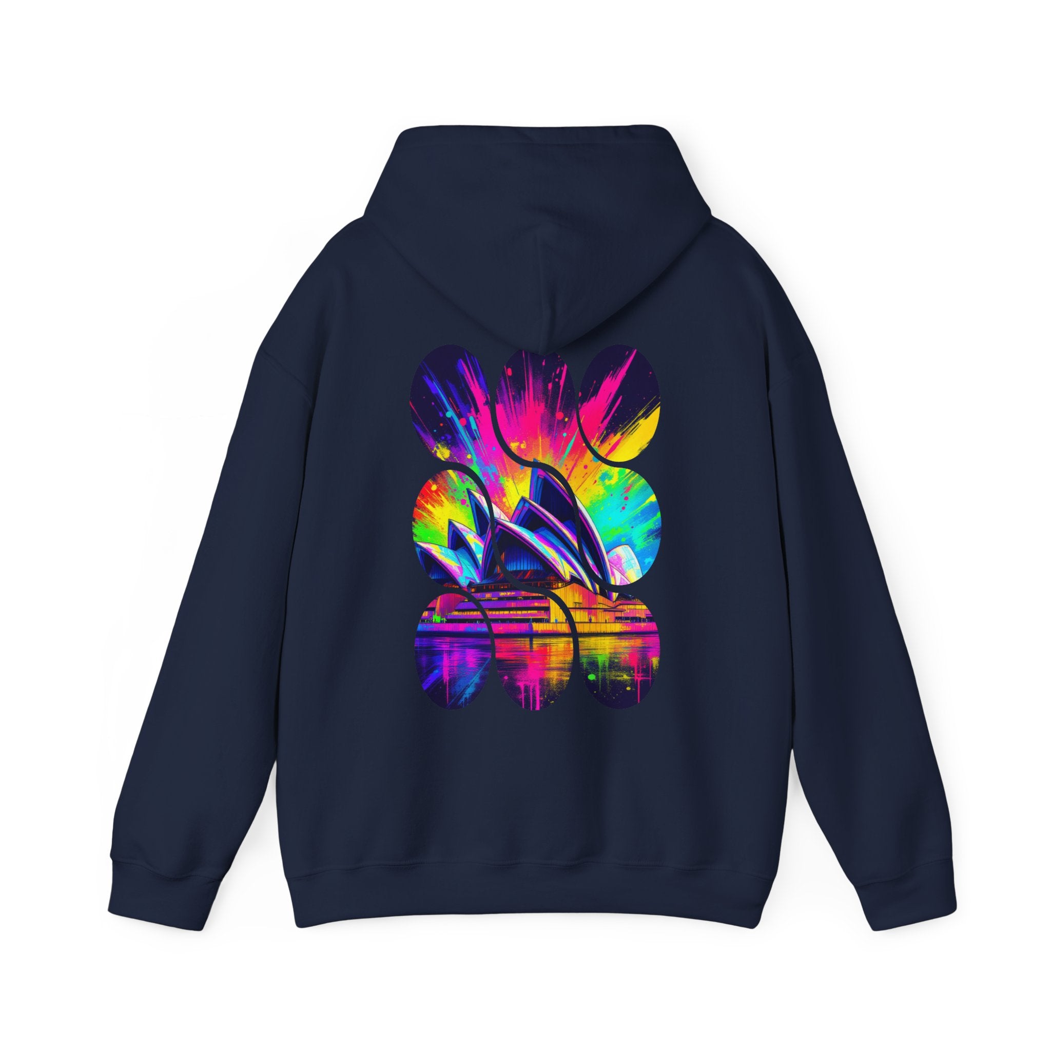 Colorful Abstract Hoodie with Eye-Catching Design, Perfect for Casual Wear, Art Lovers, Gift for Friends, Cozy Layering