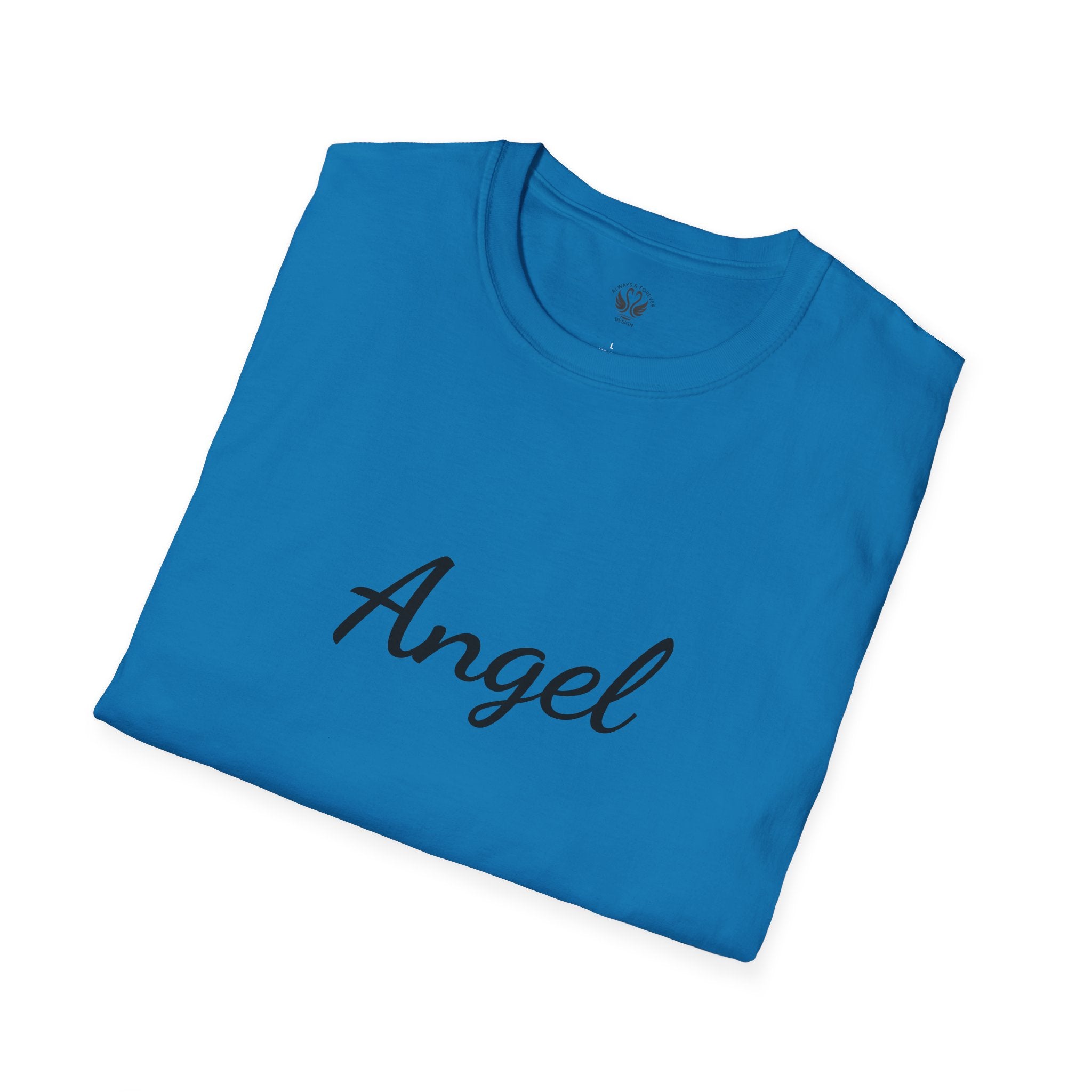 Angel Wings Unisex T-Shirt, Softstyle Tee, Cute Gift, Casual Wear, Inspirational Shirt, Everyday Comfort