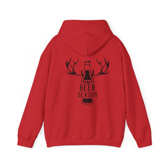 Beer Season Hoodie for Comfort and Style, Unisex Hooded Sweatshirt, Beer Lover Gift, Cozy Casual Wear, Perfect for Camping