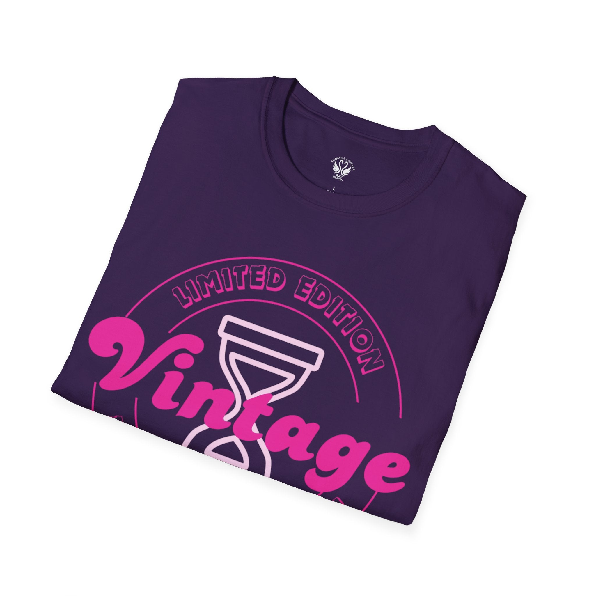 Vintage Inspired Unisex Softstyle T-Shirt - Perfect for Retro Lovers, Casual Outings, Birthdays, Anniversaries, Gift Ideas