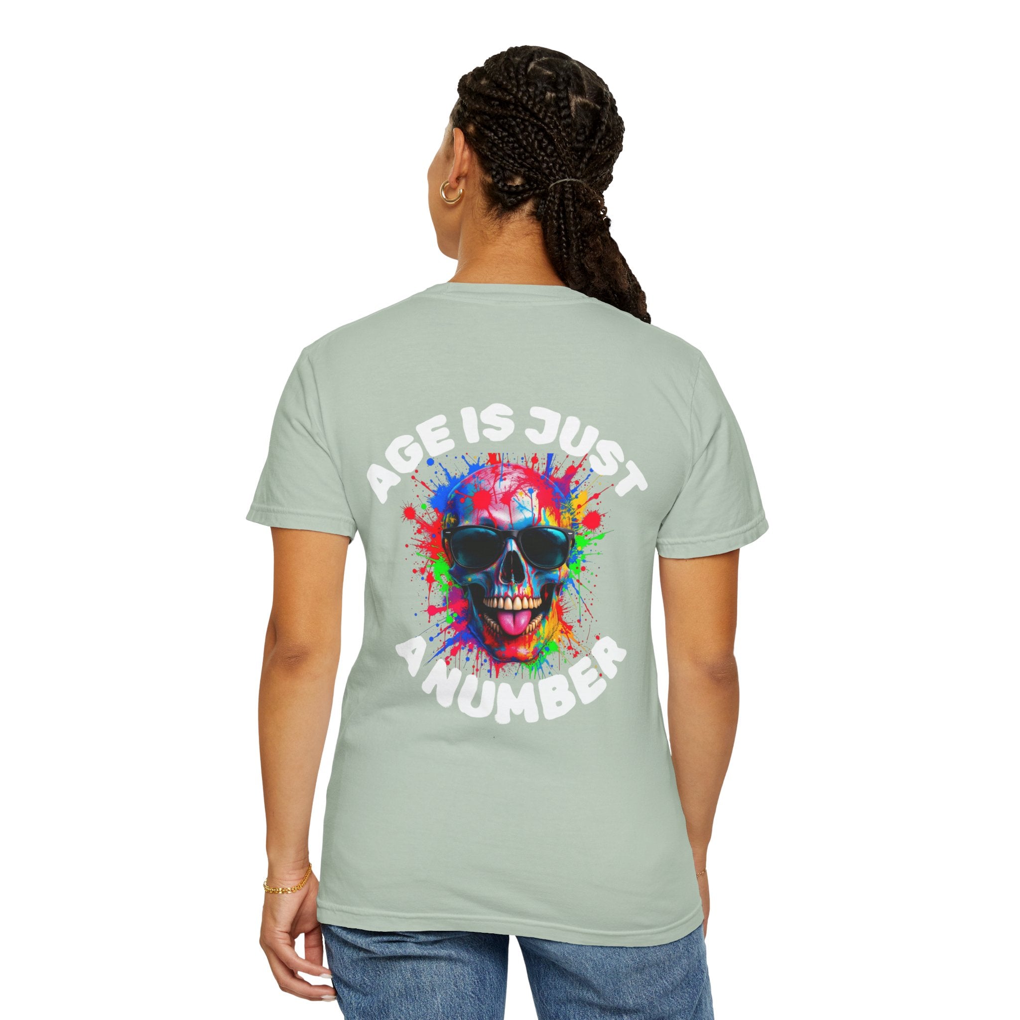 Age is just a Number Graphic T-Shirt, Unisex Vintage Tee, Perfect for Festivals, Beach Days, and Casual Wear, Gift for Sun Lovers