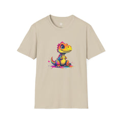 Cute Dinosaur T-Shirt, Fun Graphic Tee, Kids Birthday Gift, Dino Lover Apparel, Unisex Casual Wear