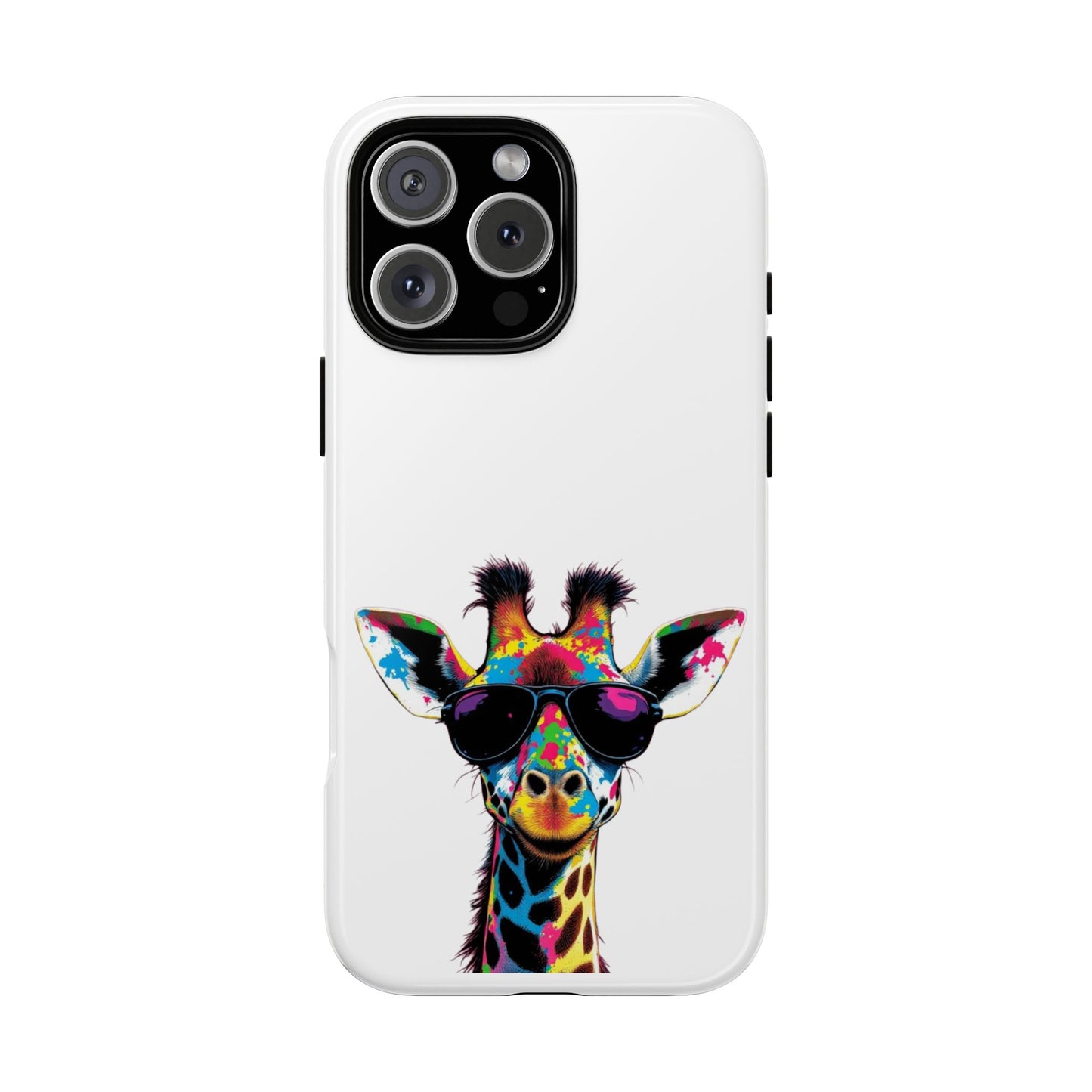 Colorful Giraffe Phone Case - Tough Cases for Animal Lovers