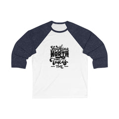 Motivational Baseball Tee for Dreamers, Unisex 3/4 Sleeve Shirt, Perfect for Sports, Gift for Friends, Inspirational Gift, Casual Wear