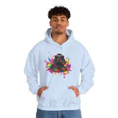 Colorful Artistic Sweatshirt, Unisex Hoodie, Vibrant Design Hoodie, Cozy Pullover, Perfect Gift for Art Lovers