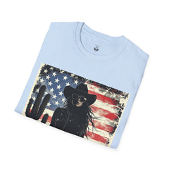 Stylish Western Graphic Tee, Cowboy T-Shirt, Americana Apparel, Unisex Casual Shirt, Summer Wardrobe Essential, Gift For Western Lovers