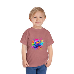 Colorful Planet Toddler Short Sleeve Tee - Fun & Playful Kids Shirt