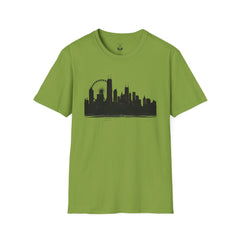 Skyline Unisex T-Shirt | City Lover Tee, Urban Art Shirt, Gift for Travelers, Vibrant Summer Apparel, Graphic T-Shirt