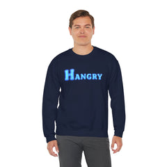 Cozy Hangry Crewneck Sweatshirt, Perfect for Food Lovers, Casual Wear, Gift for Friends, Cozy Style, Everyday Comfort