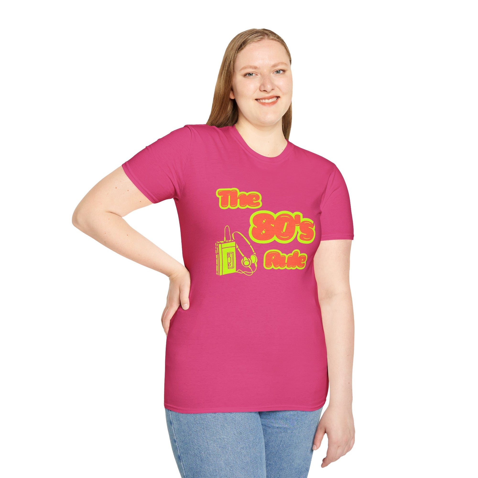 Retro 80's Rule Unisex T-Shirt, Vintage Tee, 80s Inspired Apparel, Casual Wear, Gift for Retro Lovers