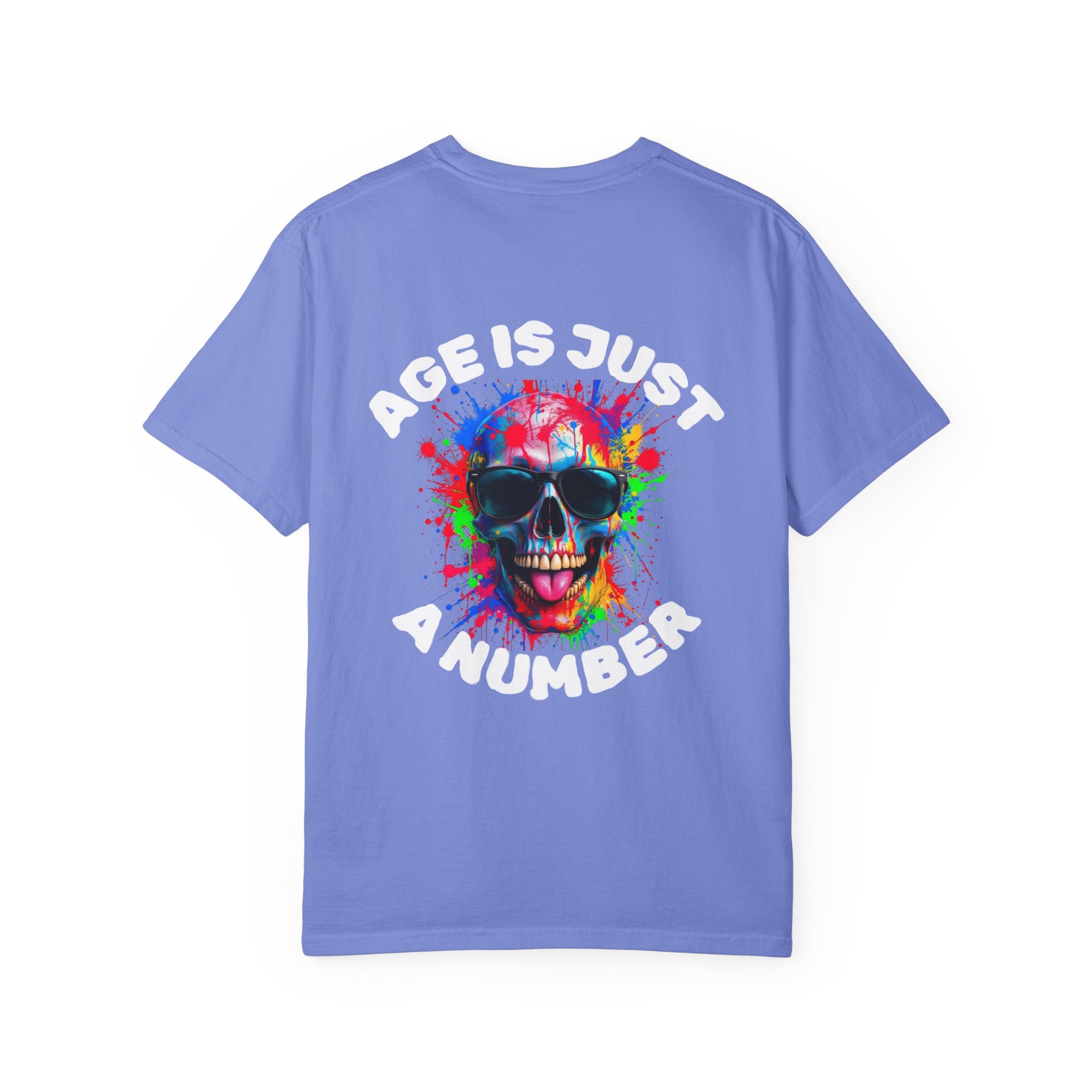 Age is just a Number Graphic T-Shirt, Unisex Vintage Tee, Perfect for Festivals, Beach Days, and Casual Wear, Gift for Sun Lovers