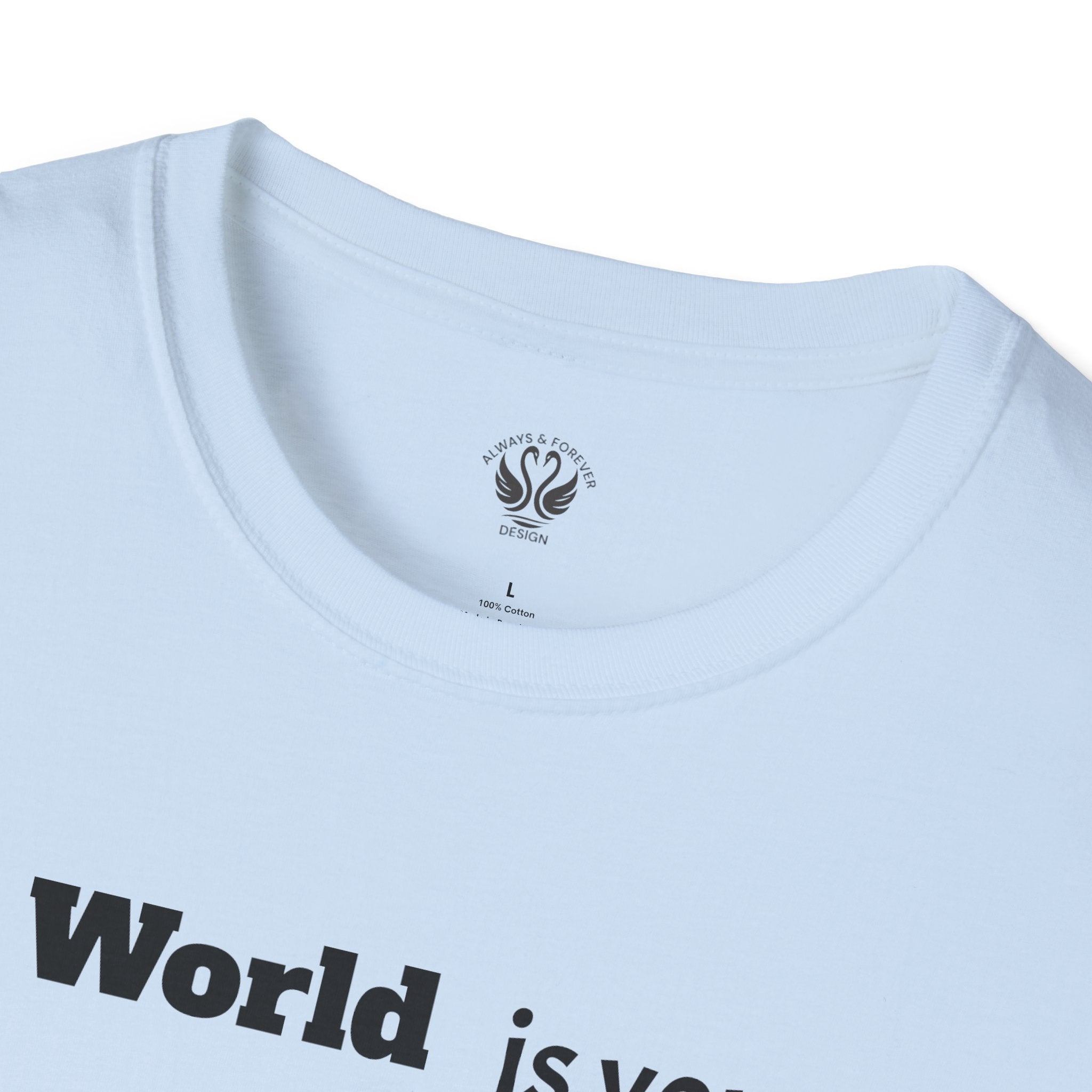 Explore the World Unisex T-Shirt | Adventure Shirt, Travel Tee, Gift for Explorers, Colorful World Map Top, Wanderlust Fashion
