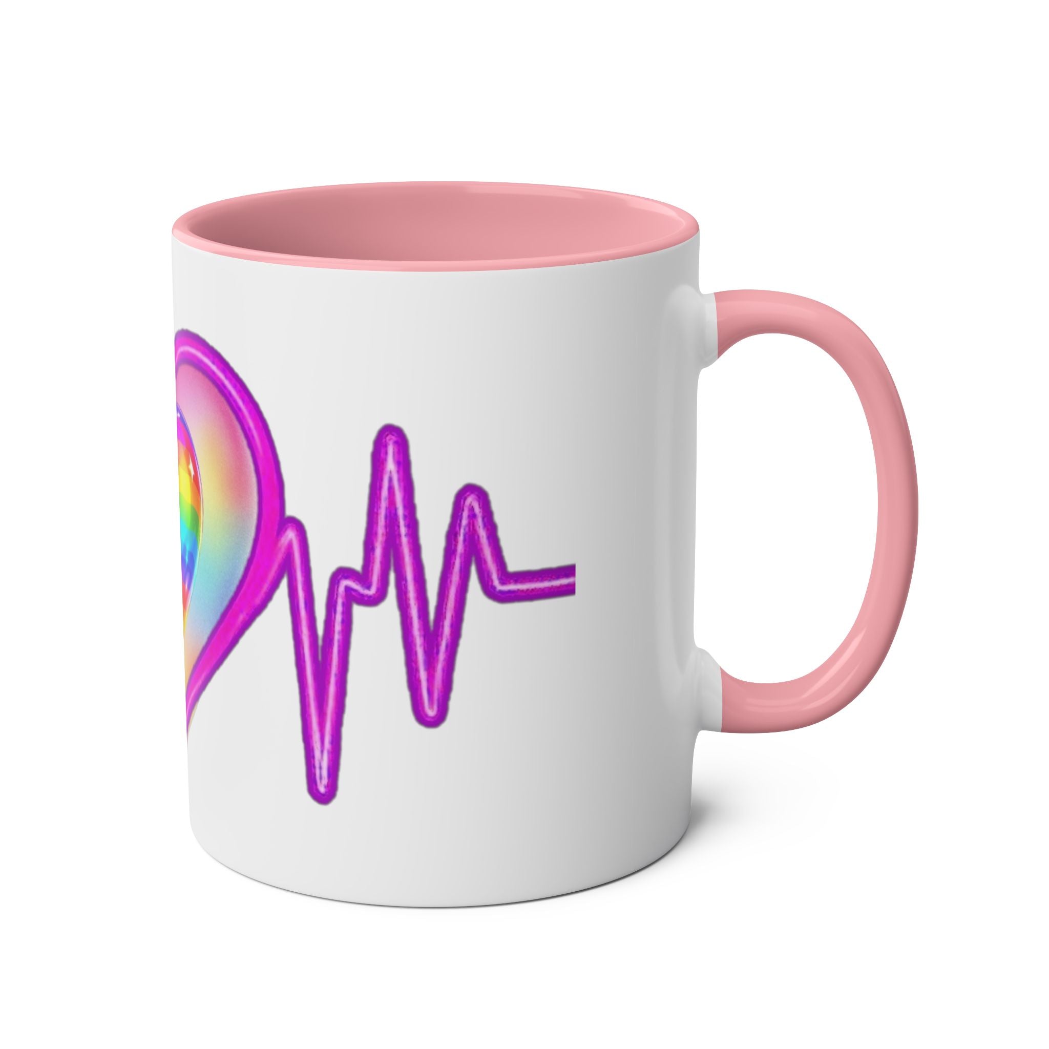 Vibrant Heartbeat Coffee Mug, Rainbow Heart Mug, Colorful Gift for LGBTQ+ Pride, Cute Coffee Cup for Heartfelt Moments, Artistic Mug [...]