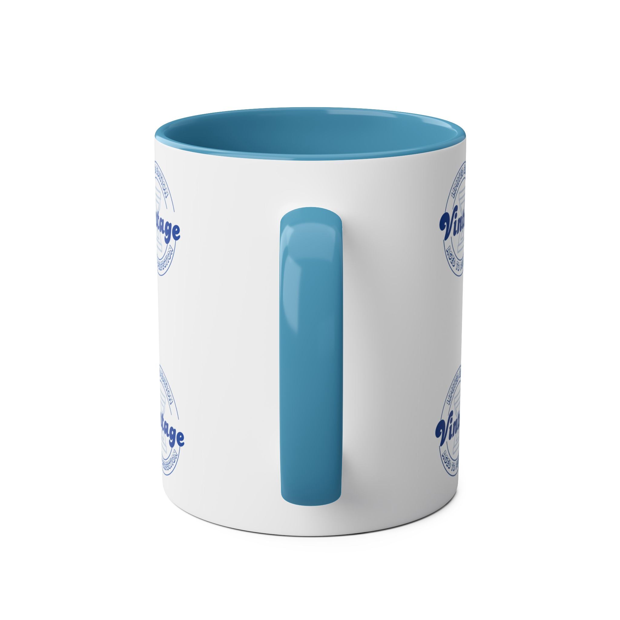 Vintage Limited Edition Two-Tone Coffee Mug - Aged to Perfection