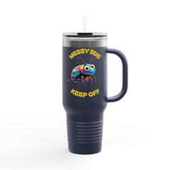 Colorful Messy Bug Insulated Travel Mug - 40oz