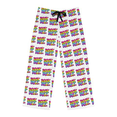 Rock & Roll Men's Pajama Pants | Colorful Lounge Wear for Music Lovers