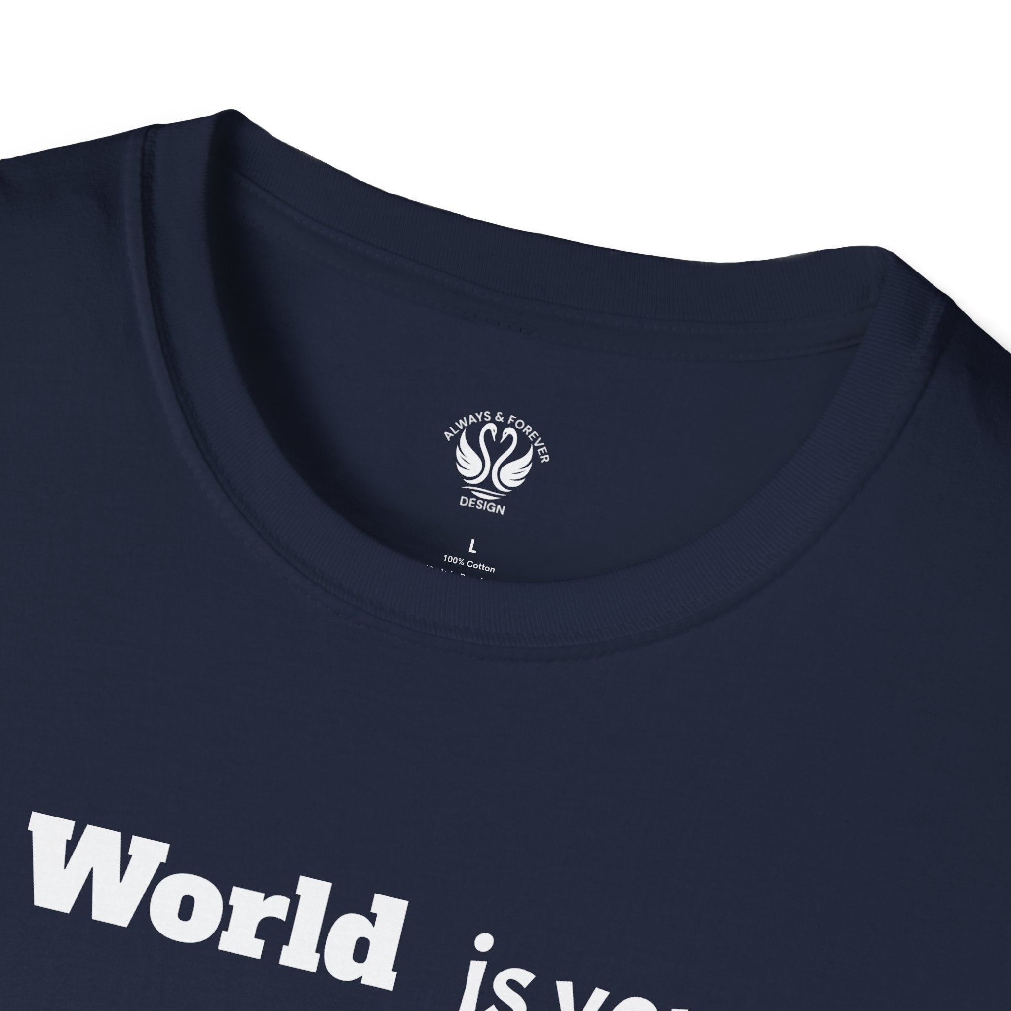 Explore the World Unisex T-Shirt | Adventure Shirt, Travel Tee, Gift for Explorers, Colorful World Map Top, Wanderlust Fashion