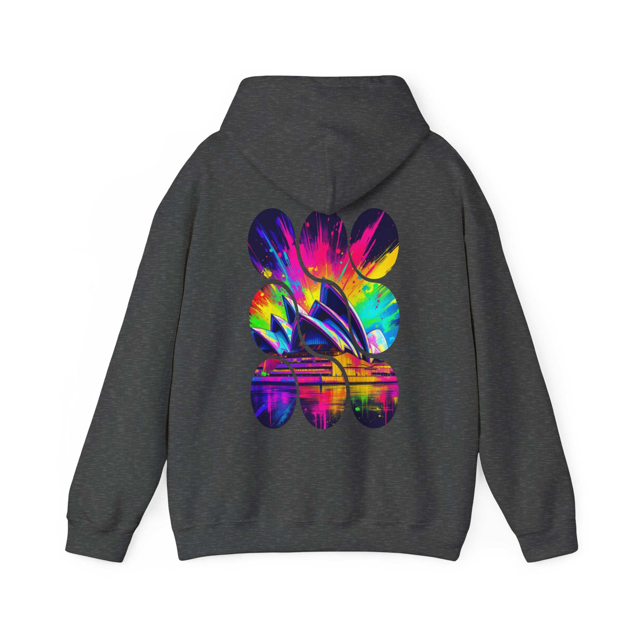 Colorful Abstract Hoodie with Eye-Catching Design, Perfect for Casual Wear, Art Lovers, Gift for Friends, Cozy Layering