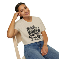 Motivational Quote T-Shirt, Inspirational Gift, Casual Wear, Unisex Tee, Positive Vibes, Everyday Comfort