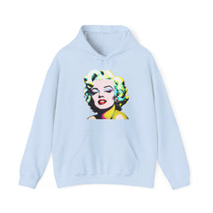 Colorful Marilyn Monroe Sweatshirt, Retro Hoodie, Pop Art Sweater, Unisex Lounge Wear, Gift for Art Lovers, Fashion Statement