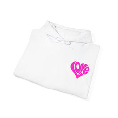 Cozy Love Heart Hoodie | Unisex Sweatshirt for Valentine's Day, Gift for Her, Celebrations, Casual Wear, Anniversary