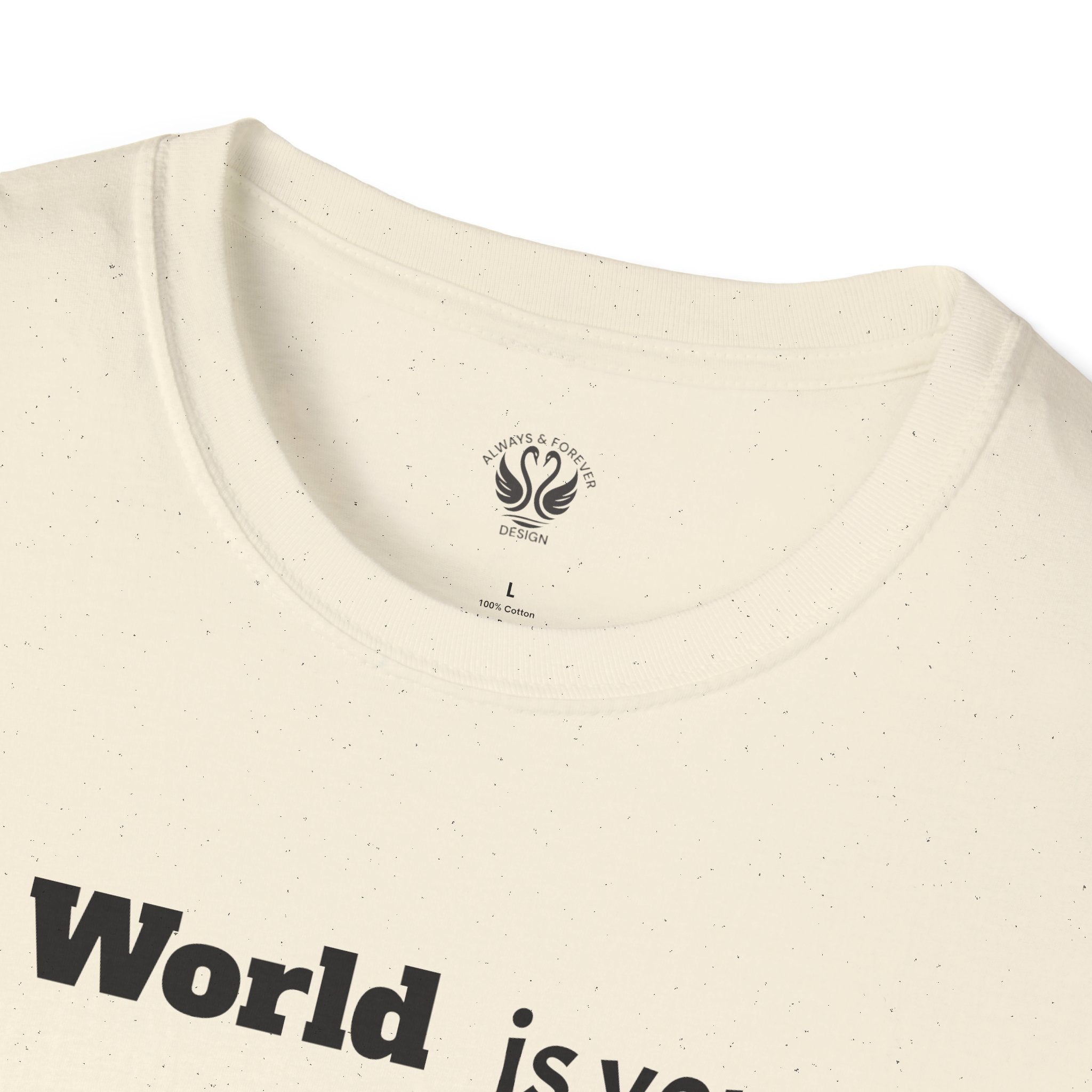 Explore the World Unisex T-Shirt | Adventure Shirt, Travel Tee, Gift for Explorers, Colorful World Map Top, Wanderlust Fashion