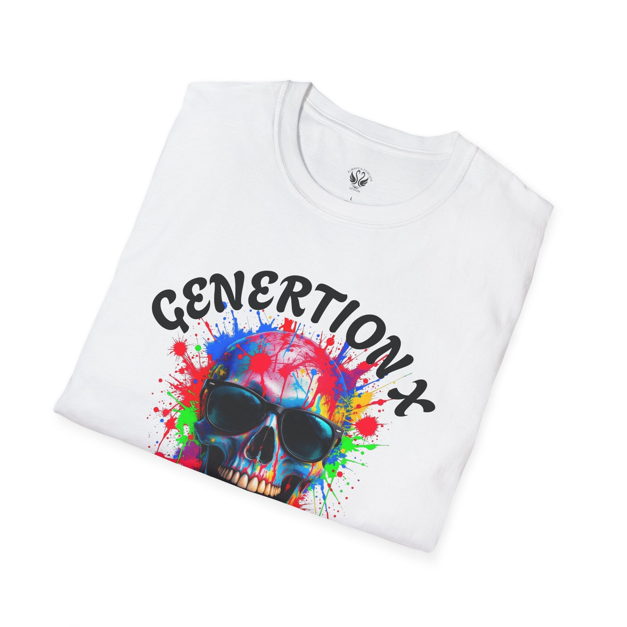 Generation X T-Shirt, Retro 70's Tee, Unisex Graphic Shirt, Vintage Style Top, Perfect for Nostalgia Lovers