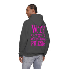 W.T.F. Wine Tasting Friends Hoodie - Unisex Heavy Blend Sweatshirt for Wine Lovers, Gift for Friends, Cozy Apparel for Tastings, Wine [...]