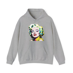 Colorful Marilyn Monroe Sweatshirt, Retro Hoodie, Pop Art Sweater, Unisex Lounge Wear, Gift for Art Lovers, Fashion Statement