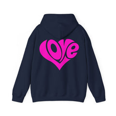 Cozy Love Heart Hoodie | Unisex Sweatshirt for Valentine's Day, Gift for Her, Celebrations, Casual Wear, Anniversary