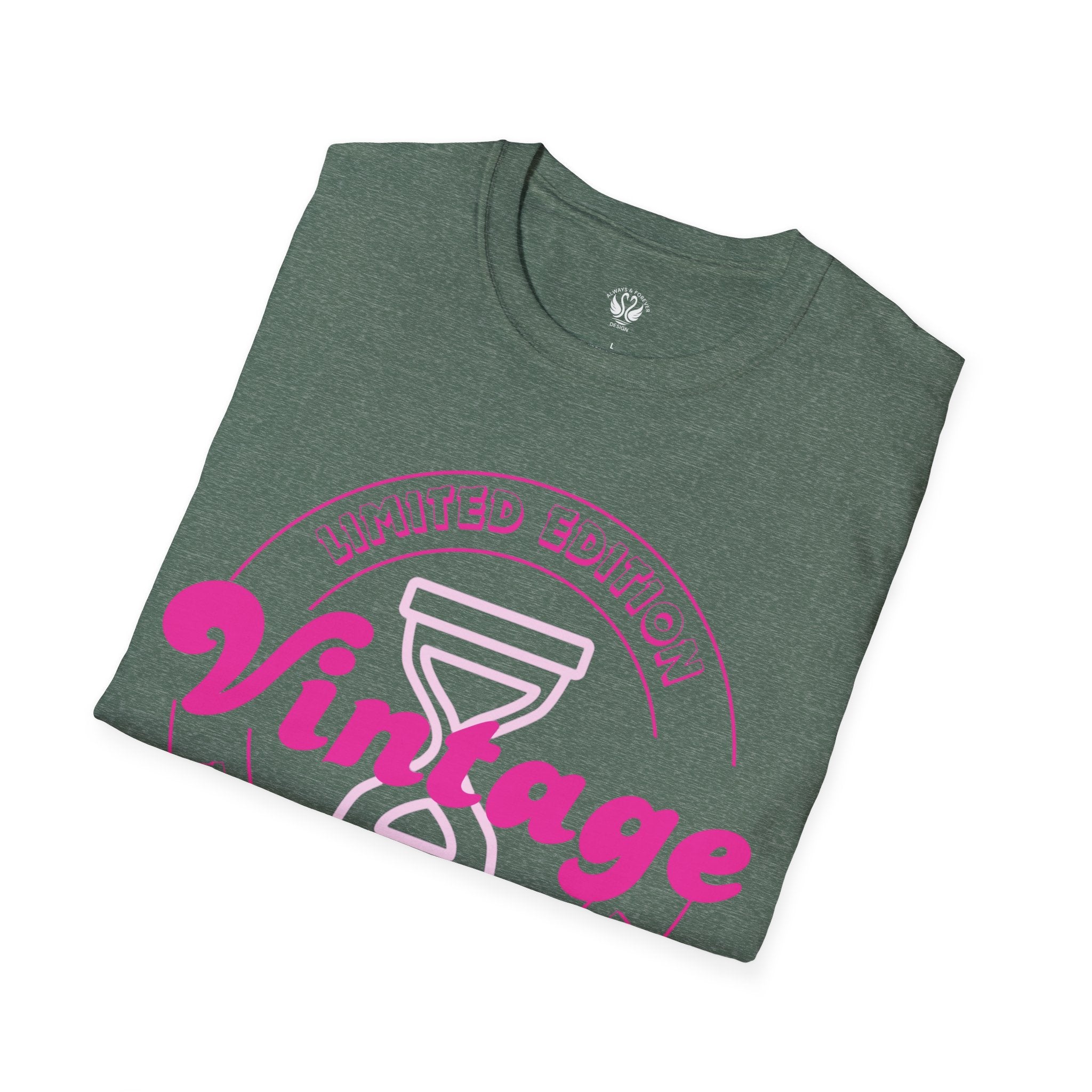 Vintage Inspired Unisex Softstyle T-Shirt - Perfect for Retro Lovers, Casual Outings, Birthdays, Anniversaries, Gift Ideas