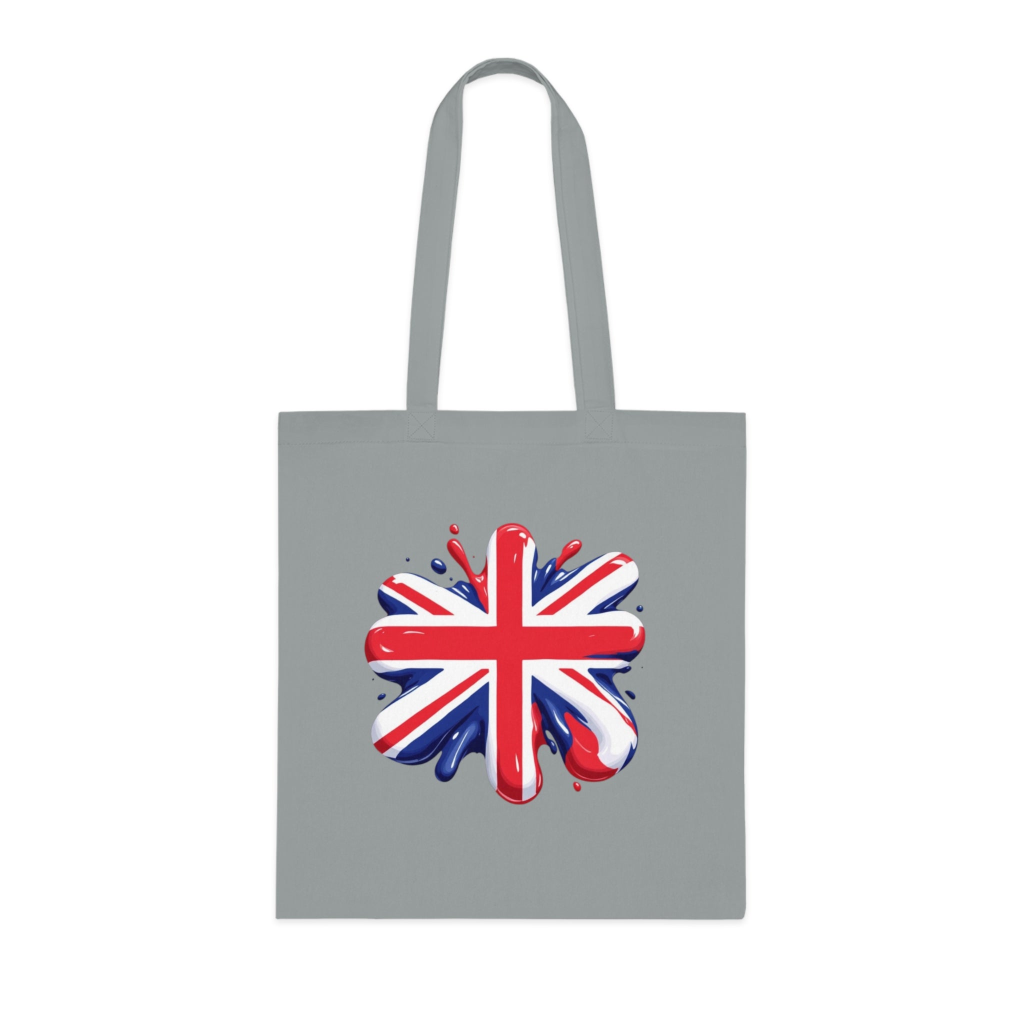 Union Jack Cotton Tote Bag, British Flag Tote, Eco-Friendly Shopping Bag, Travel and Everyday Use Bag, Gift for Patriots