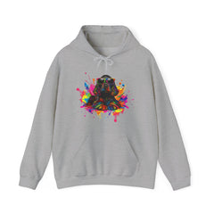 Colorful Artistic Sweatshirt, Unisex Hoodie, Vibrant Design Hoodie, Cozy Pullover, Perfect Gift for Art Lovers