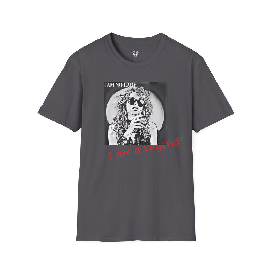 Legendary Attitude T-Shirt, Casual Graphic Tee, Statement Shirt, Gift for Fans, Trendy Unisex Wear